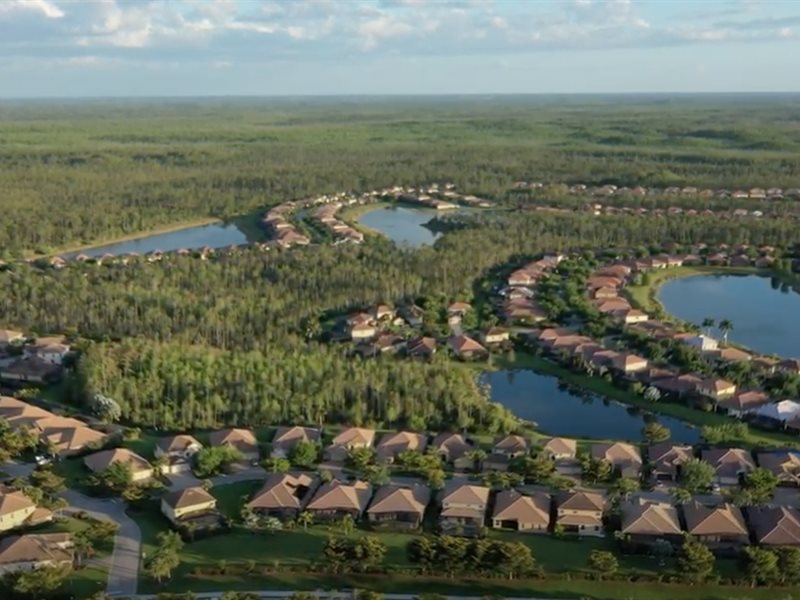 Bella Terra neighborhood in Estero Florida